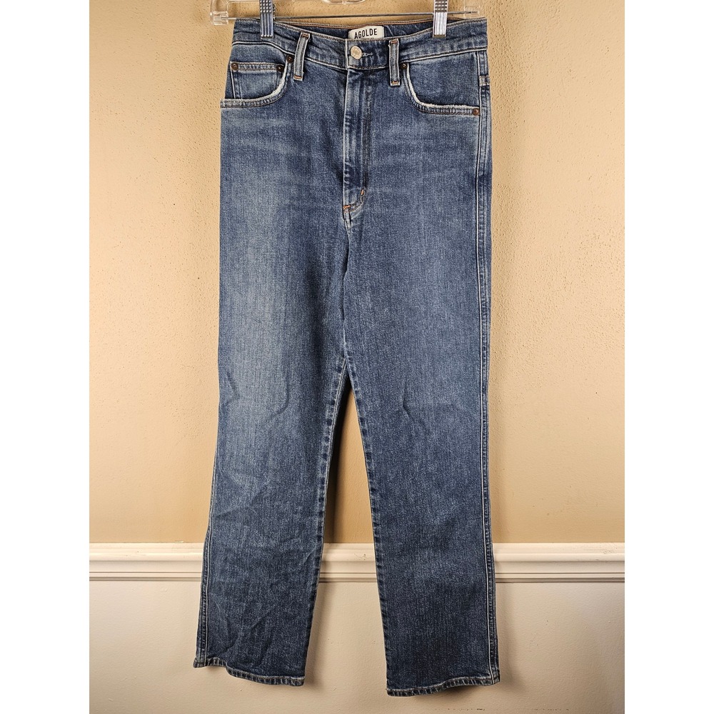 Agolde Womens Pinch Waist High Rise Kick Jeans 26